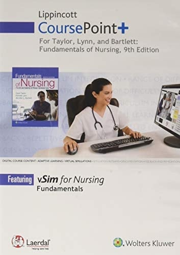 Lippincott CoursePoint+ for Taylor's Fundamentals of Nursing Access Code The Art and Science of Person-Centered Care