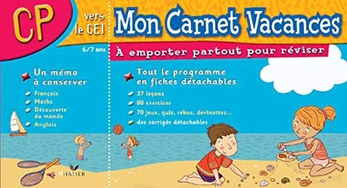 Mon Carnet Vacances CP
