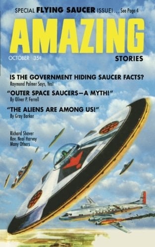 Amazing Stories Magazine, Vol. 31, No. 10 - October 1957 All-UFO Issue