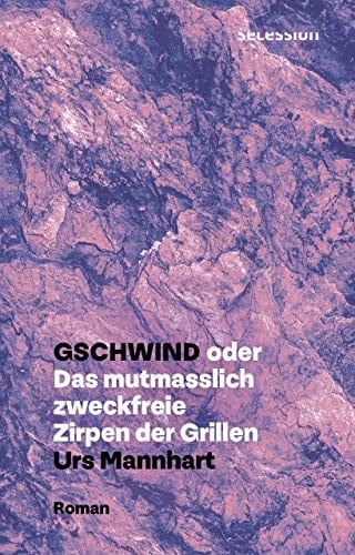Gschwind, oder, Das mutmasslich zweckfreie Zirpen der Grillen Roman