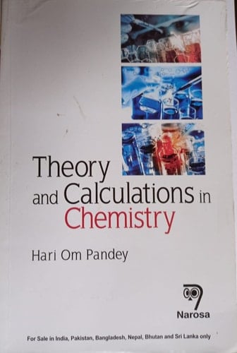 Theory and Calculations in Chemistry 616pp
