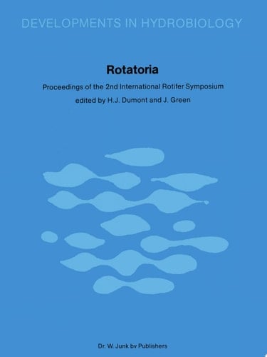Rotatoria Proceedings of the 2nd International Rotifer Symposium held at Gent, September 17–21, 1979