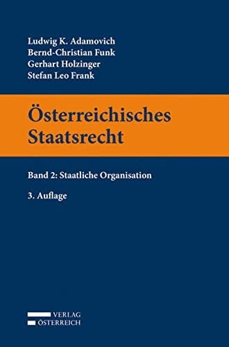 Österreichisches Staatsrecht Staatliche Organisation. 2