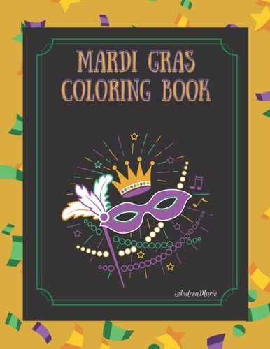Mardi Gras Coloring Book