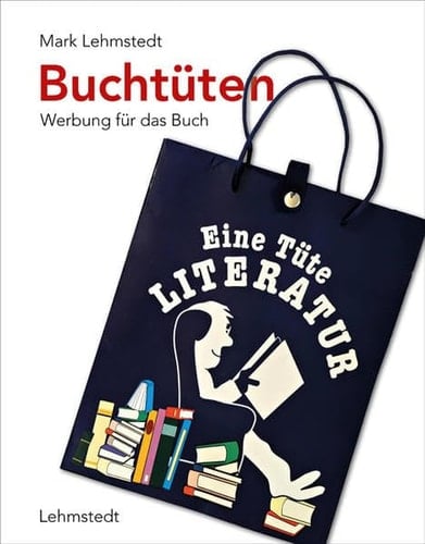 Buchtüten Werbung für das Buch