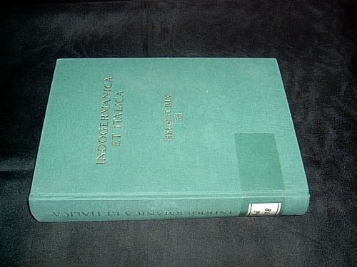 Indogermanica et Italica: Festschrift für Helmut Rix zum 65. Geburtstag (Innsbrucker Beiträge zur Sprachwissenschaft) (German Edition)