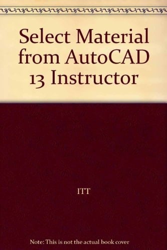 Select Material from AutoCAD 13 Instructor