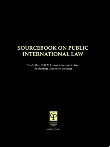 Sourcebook on Public International Law