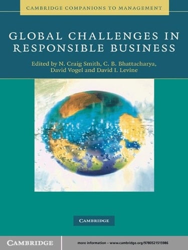 Global Challenges in Responsible Business