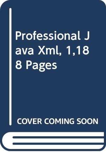 Professional Java XML