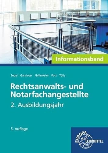 Rechtsanwalts- und Notarfachangestellte, Informationsband 2. Ausbildungsjahr 2