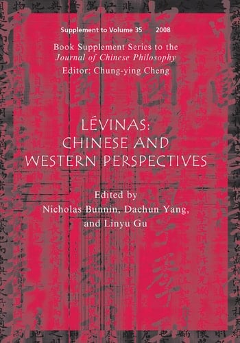 L?vinas: Chinese and Western Perspectives