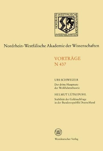 Der dritte Hauptsatz der Wohlfahrtstheorie