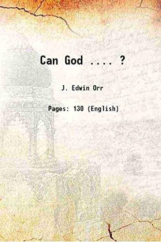 Can God .... ? [Hardcover]