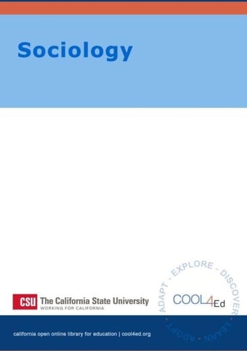 Sociology CSU Interactive OpenStax