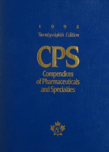 Compendium of Pharmaceuticals and Specialties, 1993