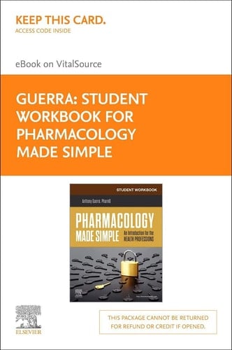 Student Workbook for Pharmacology Made Simple Elsevier E-Book on VitalSource (Retail Access Card)