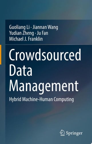Crowdsourced Data Management