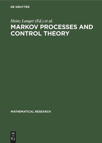 Markov Processes and Control Theory