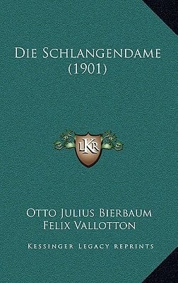 Die Schlangendame (1901) (German Edition)