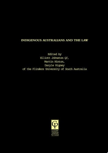 Indigeneous Australians & The Law
