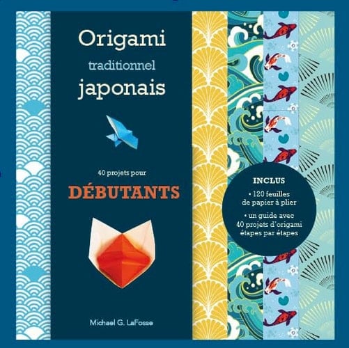 Origami traditionnels japonais pour débutants Kit complet - 40 pliages faciles et amusants