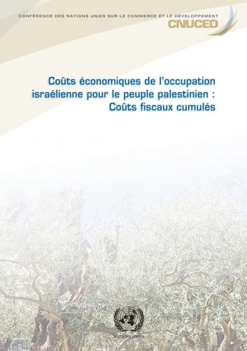 Coûts économiques de l'occupation Israélienne pour le peuple Palestinien: Coûts fiscaux cumulés