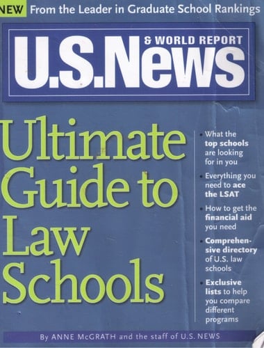 U.S. News & World Report Ultimate Guide to Law Schools