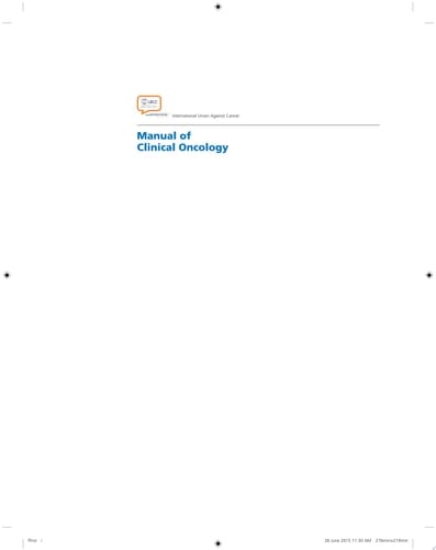 UICC Manual of Clinical Oncology