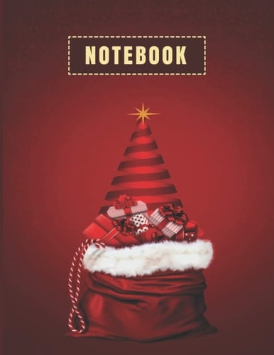 Christmas Lined Notebook Christmas Gift, '8.5*11', 120 pages Paperback