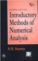 Introductory Methods of Numerical Analysis