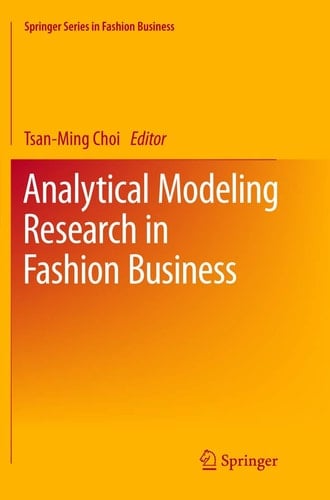 Analytical Modeling Research in Fashion Business