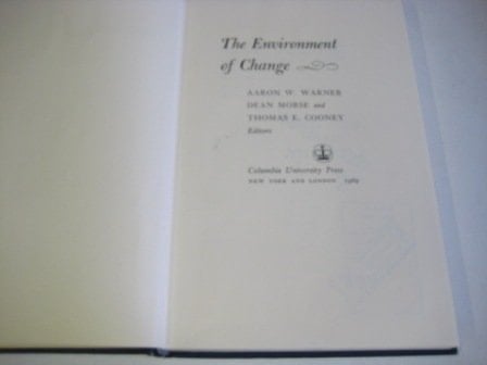 Environment of Change