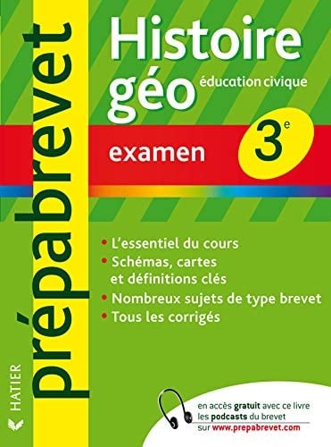 Histoire Géographie 3e Examen