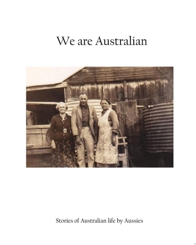 We are Australian (B/W)