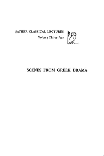 Scenes from Greek Drama