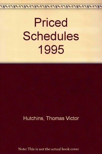 Hutchins' Price Schedules 1995