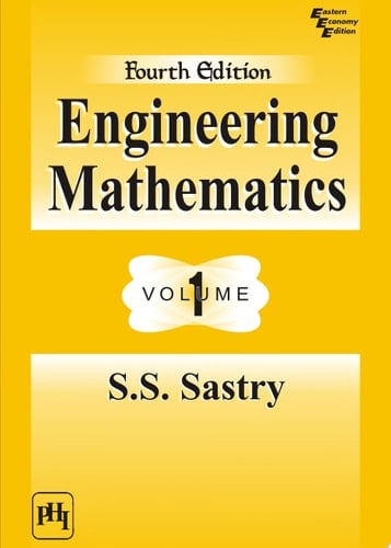 Engineering Mathematics Vol. One 4Th Ed.