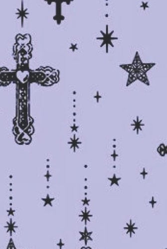 Goth Witchcore Dot Matrix Notebook