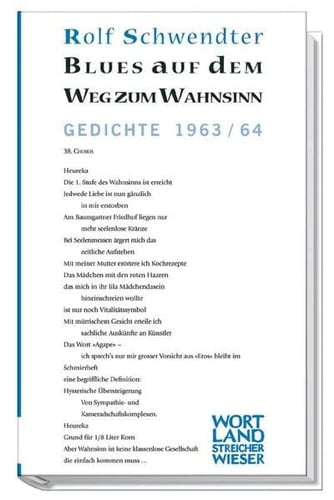 Blues auf dem Weg zum Wahnsinn Gedichte 1963/64
