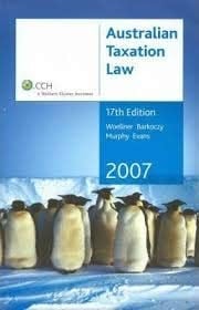 Australian Taxation Law 2007