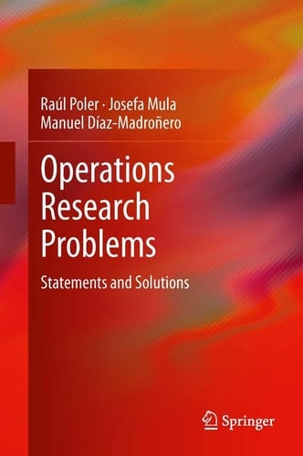 Operations Research Problems Statements and Solutions