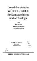Deutsch-französisches Wörterbuch für Kunstgeschichte und Archäologie (German Edition)