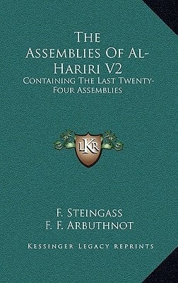 The Assemblies Of Al-Hariri V2: Containing The Last Twenty-Four Assemblies