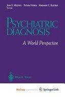 Psychiatric Diagnosis A World Perspective