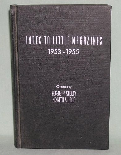 Index to Little Magazines 1953-1955