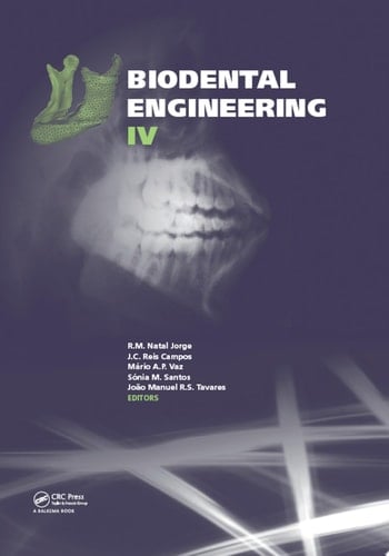 Biodental Engineering IV Proceedings of the IV International Conference on Biodental Engineering, June 21-23, 2016, Porto, Portugal