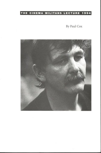 The Cinema Militans Lecture 1994