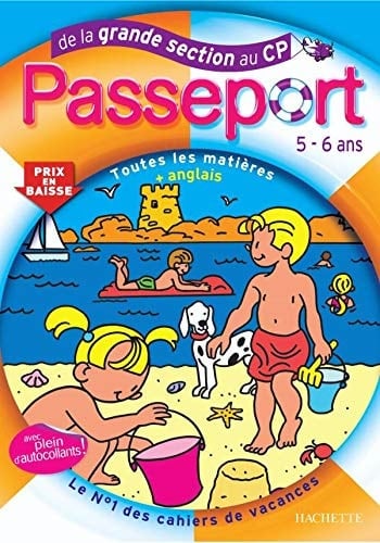 Passeport de la Grande Section au CP Toutes les matières et anglais