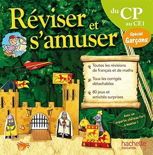 Réviser et s'amuser du CP au CE1 Spécial garçons